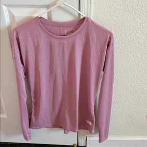 The North Face Pink Long Sleeve Shirt